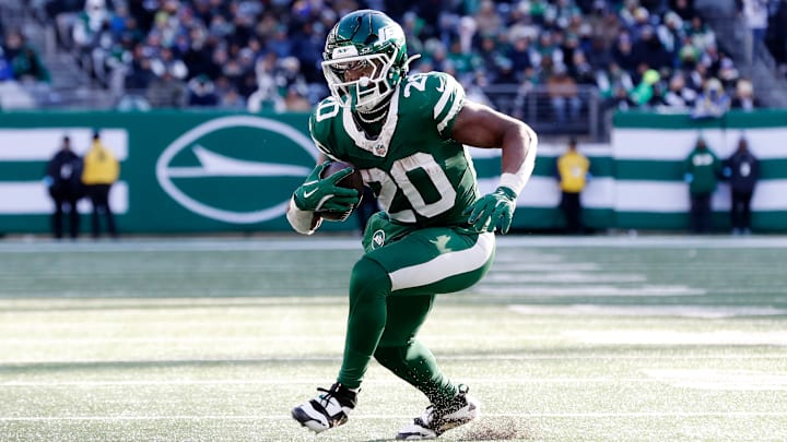 NY Jets running back Breece Hall