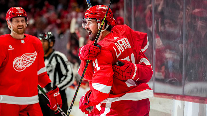 New York Islanders v Detroit Red Wings