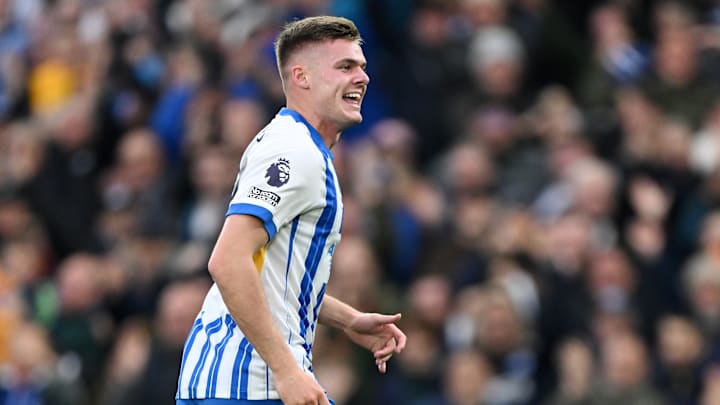 Evan Ferguson has been tipped to leave Brighton this month Evan Ferguson has been tipped to leave Brighton this month