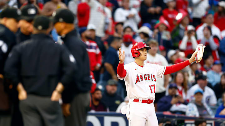 Chicago Cubs v Los Angeles Angels
