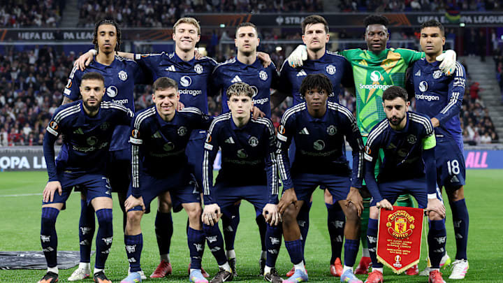 Olympique Lyonnais v Manchester United - UEFA Europa League 2024/25 Quarter Final First Leg