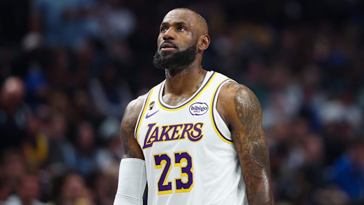 Los Angeles Lakers' LeBron James.