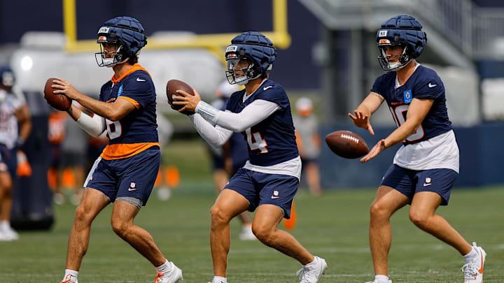 The Denver Broncos' QB competition keeps seeing two Auburn football alums going back and forth at the top of it