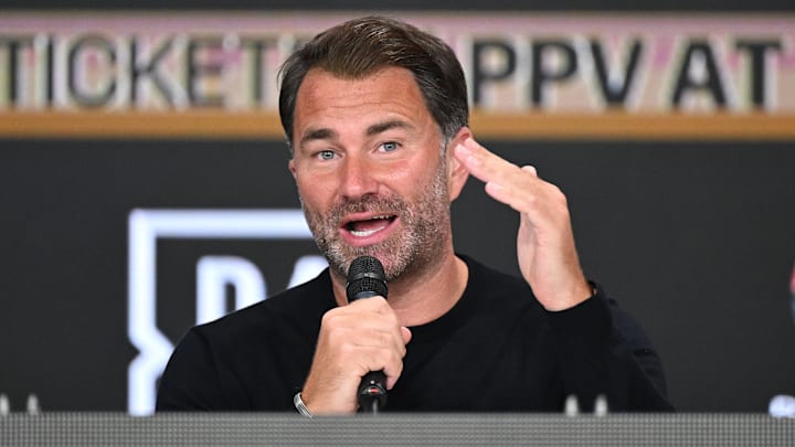 Matchroom Boxing chairman Eddie Hearn
