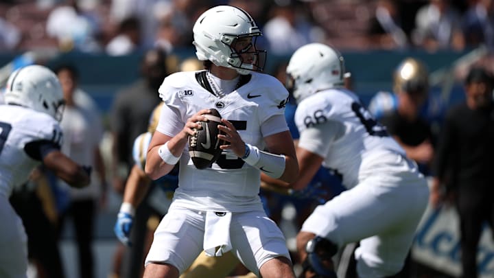 Penn State Nittany Lions quarterback Drew Allar