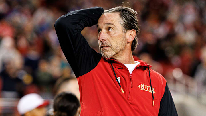 San Francisco 49ers head coach Kyle Shanahan San Francisco 49ers head coach Kyle Shanahan