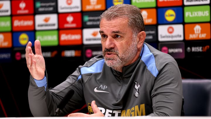 Tottenham Hotspur Training Session And Press Conference - UEFA Europa League 2024/25 League Phase