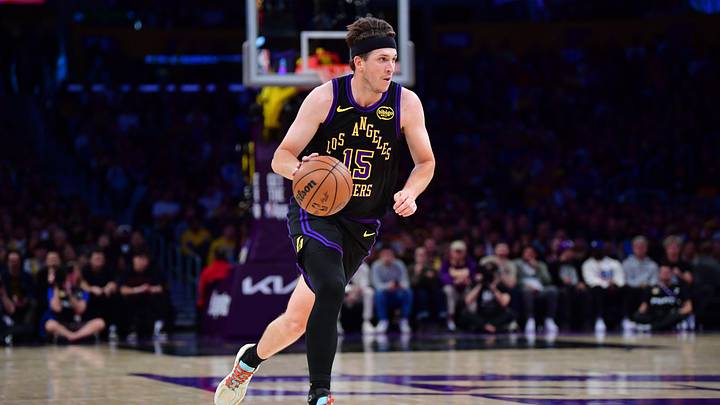 Los Angeles Lakers guard Austin Reaves. Los Angeles Lakers guard Austin Reaves.