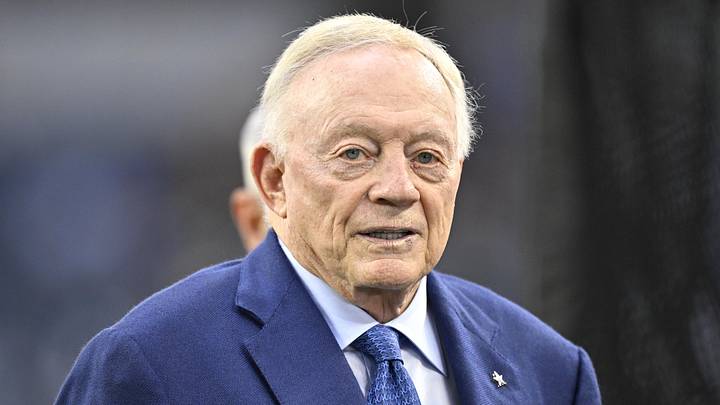 Dallas Cowboys owner Jerry Jones looks on before the game against the Green Bay Packers.
