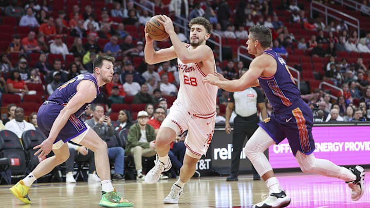 The Rockets are favored at home against the Suns on Wednesday.