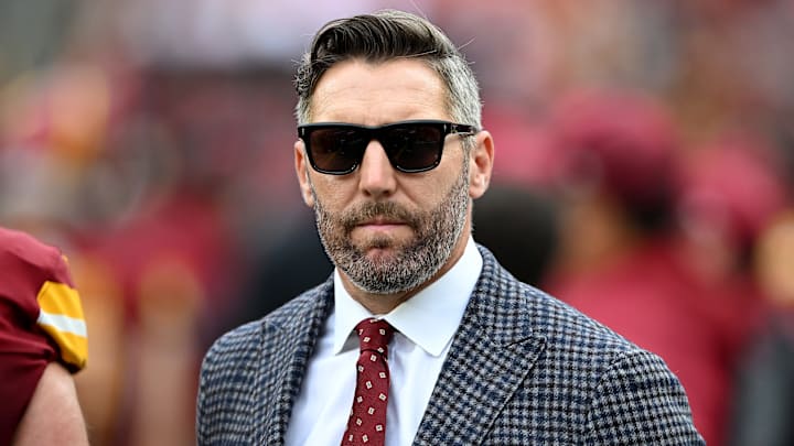 Washington Commanders general manager Adam Peters Washington Commanders general manager Adam Peters