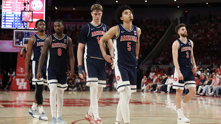 Arizona is a home favorite against Kansas on Saturday afternoon.