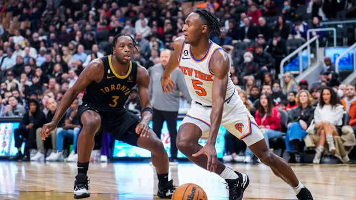 New York Knicks v Toronto Raptors