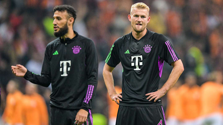 Matthijs de Ligt und Noussair Mazraoui haben in Manchester noch nicht viel zu lachen. 