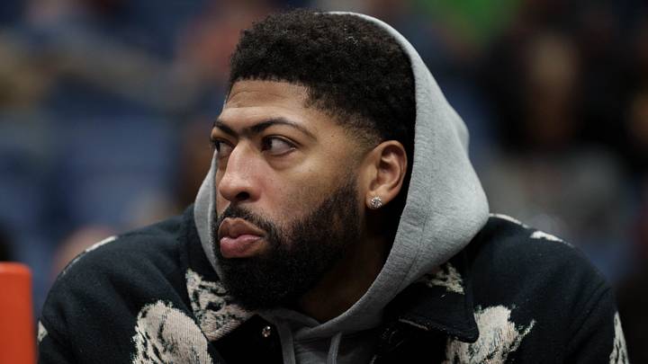 Mar 8, 2026; New Orleans, Louisiana, USA; Washington Wizards forward Anthony Davis (23) watches during the first half against the New Orleans Pelicans at Smoothie King Center. Mandatory Credit: Matthew Hinton-Imagn Images Mar 8, 2026; New Orleans, Louisiana, USA; Washington Wizards forward Anthony Davis (23) watches during the first half against the New Orleans Pelicans at Smoothie King Center. Mandatory Credit: Matthew Hinton-Imagn Images