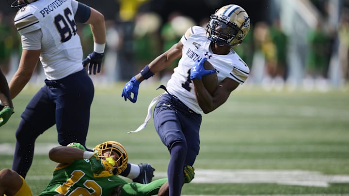 Montana State Bobcats wide receiver Chris Long (1)