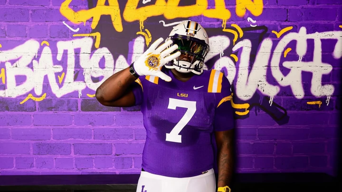 LSU Football Five-Star Freshman, Top-Ranked DL Turning Heads Early in Spring Camp