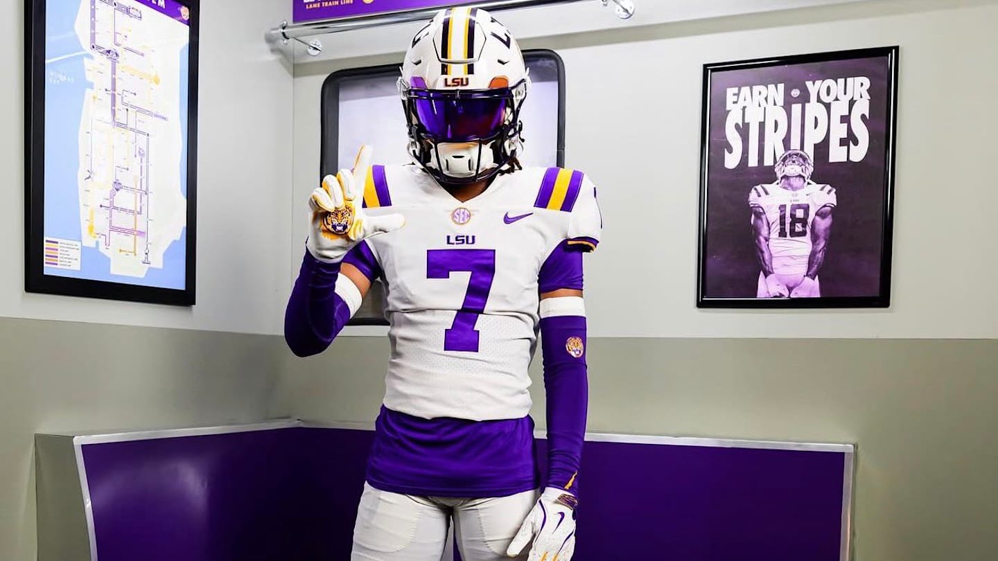 LSU Football Pushing To Flip Top ACC Wide Receiver Commit Amid Lane Kiffin's Pursuit