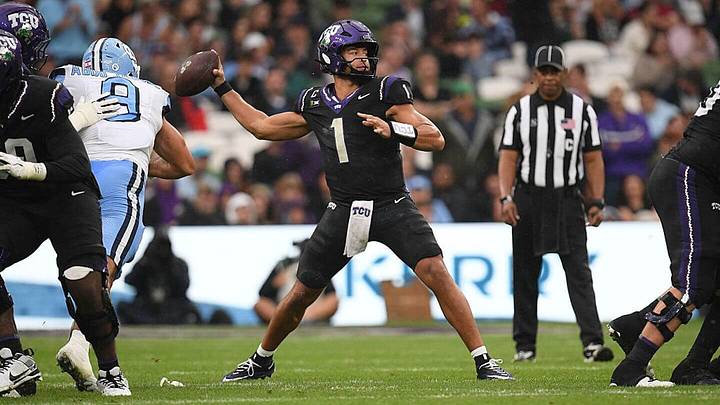 Jaden Craig made his TCU debut on Saturday, he struggle completing 62% of this passes for 175 yards. Jaden Craig made his TCU debut on Saturday, he struggle completing 62% of this passes for 175 yards.