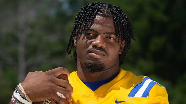 Velma Jackson defensive lineman Tyshun Willis, photographed in Ridgeland, Miss., Aug. 10, 2024, is a member of the 2024 Clarion Ledger Dandy Dozen.