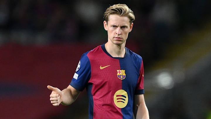 Frenkie de Jong was back for Barcelona on Tuesday