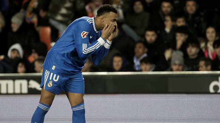 Kylian Mbappé, Valencia CF v Real Madrid - LaLiga