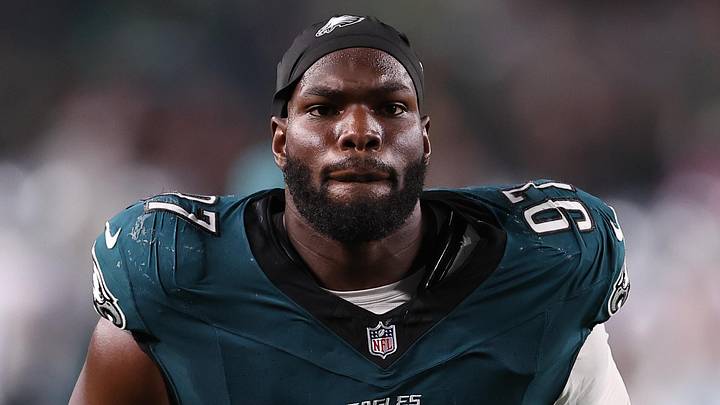 Philadelphia Eagles defensive tackle Moro Ojomo 