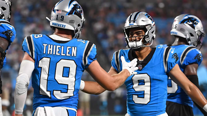 Adam Thielen and Bryce Young