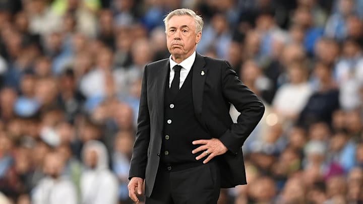 Ancelotti tem contrato com o Real Madrid até meados de 2024