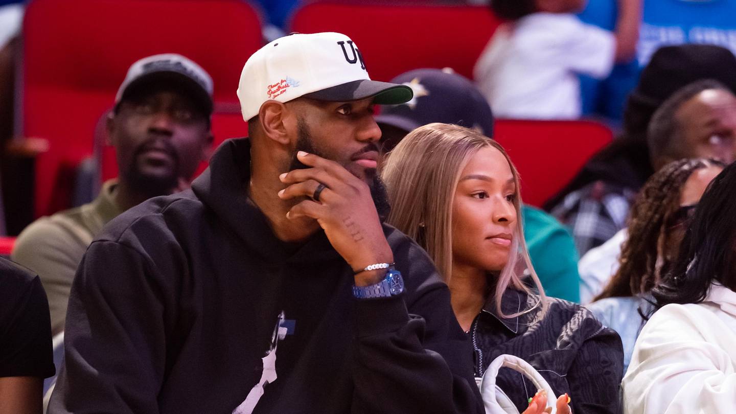 LeBron’s wife Savannah steps out in bold fit while Lakers star recovers