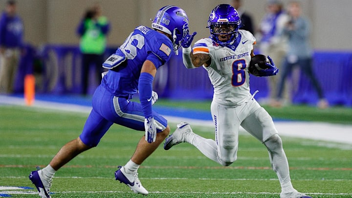 Boise State Broncos running back Malik Sherrod. Boise State Broncos running back Malik Sherrod.