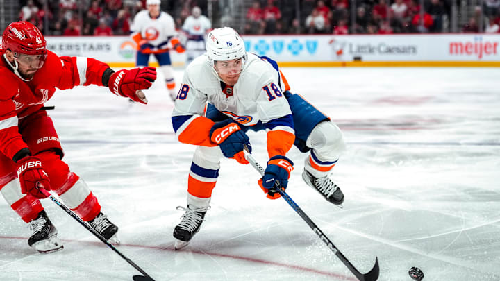 New York Islanders v Detroit Red Wings