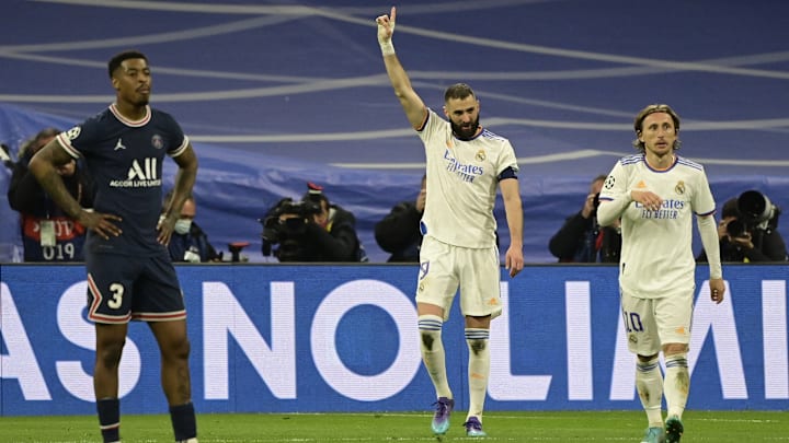 Karim Benzema came up clutch