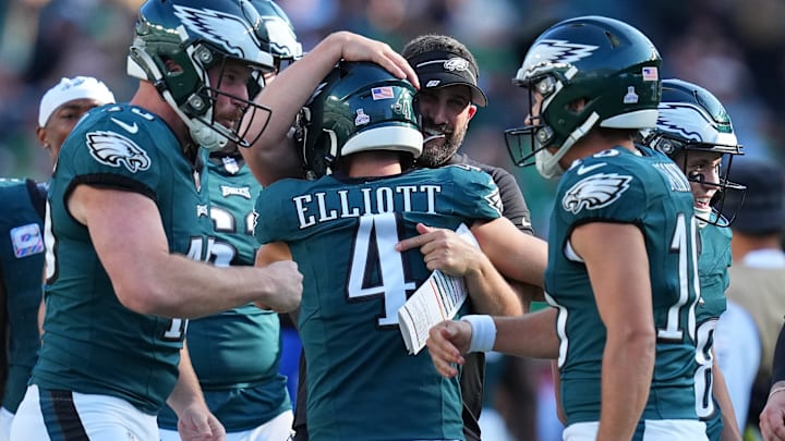Nick Sirianni, Jake Elliott, Philadelphia Eagles