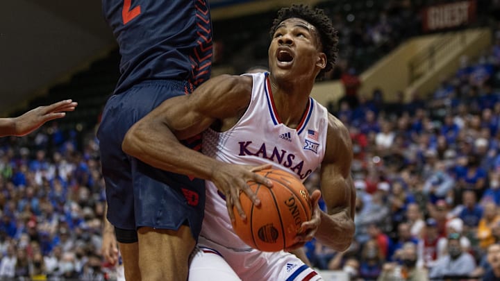 Ochai Agbaji is Kansas' best player. 
