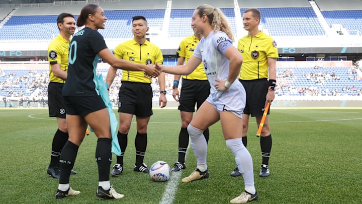 Williams helped lead Gotham FC to their 2023 NWSL Championship.