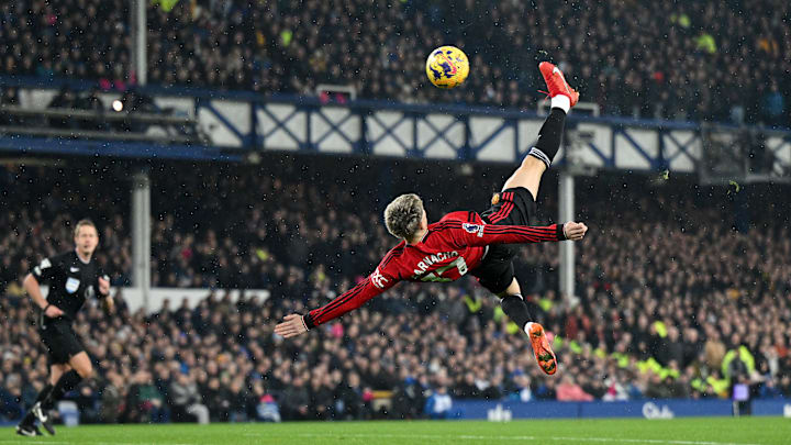 Alejandro Garnacho scored the best goal of the last 12 months Alejandro Garnacho scored the best goal of the last 12 months