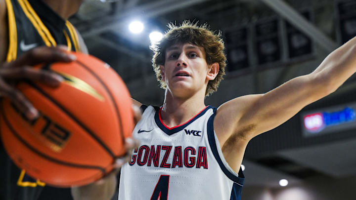Gonzaga Bulldogs guard Davis Fogle. Gonzaga Bulldogs guard Davis Fogle.
