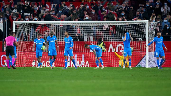 Derrota dura del Atlético de Madrid Derrota dura del Atlético de Madrid
