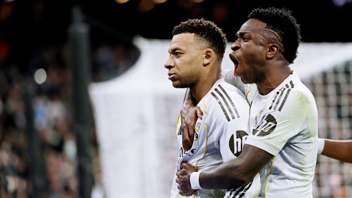 Mbappé marcou o gol da vitória do Real Madrid no ‘apagar das luzes’