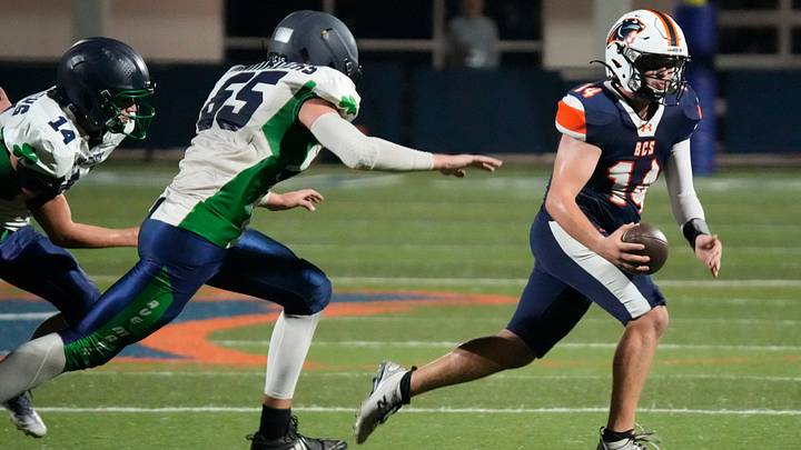 Bradenton Christian quarterback Holland Hume. Bradenton Christian quarterback Holland Hume.
