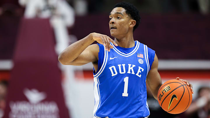 Caleb Foster, Duke v Virginia Tech Caleb Foster, Duke v Virginia Tech