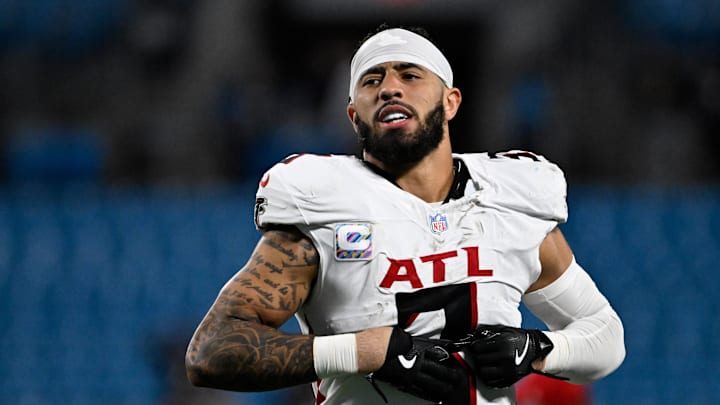 Atlanta Falcons safety Jessie Bates III