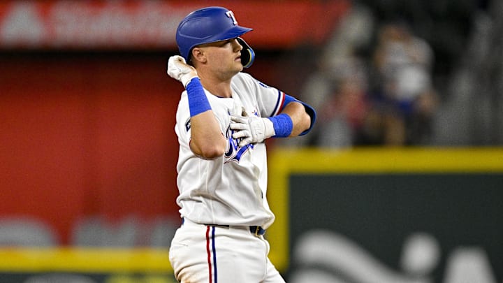 Texas Rangers third baseman Josh Jung.