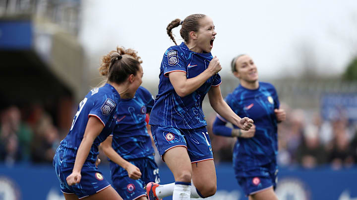 Chelsea lead the way at the top of the WSL