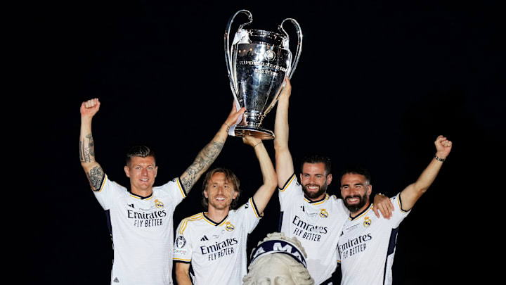 Real Madrid UEFA Champions League Trophy Parade