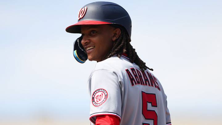 Washington Nationals shortstop CJ Abrams Washington Nationals shortstop CJ Abrams