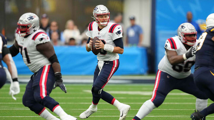 Mac Jones and the Patriots should have little issue dealing with the Falcons on Thursday.