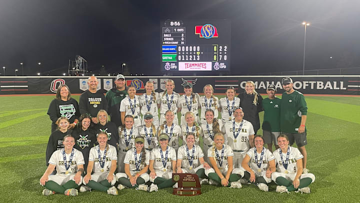 The Gretna Dragons look to defend their 2024 state title.