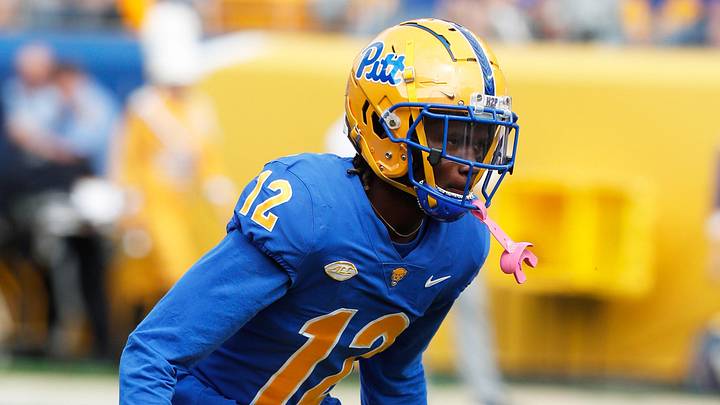 Sep 24, 2022; Pittsburgh, Pennsylvania, USA; Pittsburgh Panthers Pittsburgh Panthers defensive back Sep 24, 2022; Pittsburgh, Pennsylvania, USA; Pittsburgh Panthers Pittsburgh Panthers defensive back